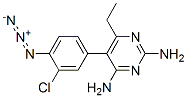 5-(4-Azido-3-chlorophenyl)-6-ethyl-2,4-pyrimidinediamine Structure