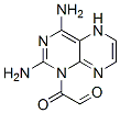 2,4-diaminopteridinylglyoxal Struktur
