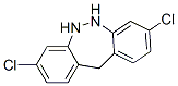 3,8-ジクロロ-6,11-ジヒドロ-5H-ジベンゾ[c,f][1,2]ジアゼピン 化学構造式