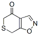 5H-Thiopyrano[4,3-d]isoxazol-4(7H)-one(9CI) Structure
