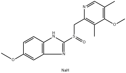 オメプラゾールナトリウム 化学構造式
