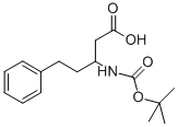 3-TERT-BUTOXYCARBONYLAMINO-5-PHENYL-PENTANOIC ACID, 955314-80-4, 结构式