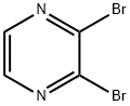 2,3-ジブロモピラジン 化学構造式