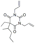 N,N-diallylpentobarbital Structure