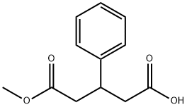 Pentanedioic acid, 3-phenyl-, MonoMethyl ester 结构式