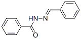 ベンズアルデヒドベンゾイルヒドラゾン 化学構造式