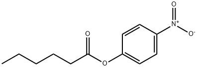 ヘキサン酸4-ニトロフェニル 化学構造式