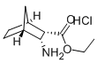 3-ENDO-アミノビシクロ〔2,2,1〕ヘプタン-2-ENDO-カルボン酸エチル塩酸塩 化学構造式