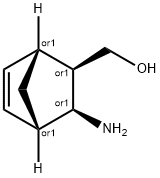 DIEXO-(3-AMINO-BICYCLO[2.2.1]HEPT-5-EN-2-YL)-METHANOL Structure