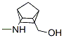 Bicyclo[2.2.1]heptane-2-methanol, 3-(methylamino)-, (exo,exo)- (9CI) Structure