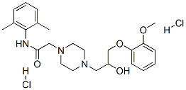 盐酸雷诺嗪, 95635-56-6, 结构式