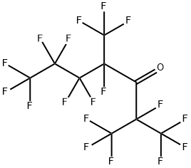 1,1,1,2,4,5,5,6,6,7,7,7-Dodecafluoro-2,4-bis(trifluoromethyl)-3-heptan one Structure