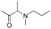2-Butanone, 3-(methylpropylamino)- (9CI) Struktur