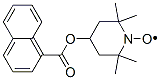 4-(1-naphthoyloxy)-2,2,6,6-tetramethylpiperidine-1-oxyl 结构式