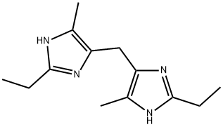 4,4'-Methylenebis[2-ethyl-5-methylimidazole Struktur