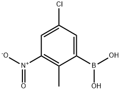 5-Chloro-2-methyl-3-nitrophenylboronic acid