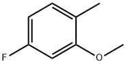 5-氟-2-甲基苯甲醚 结构式