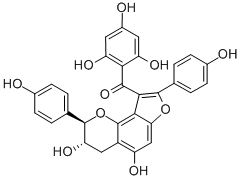 Daphnodorin B Struktur