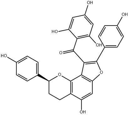 Daphnodorin A 结构式