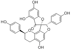 Daphnodorin C 结构式