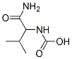 Carbamic  acid,  [1-(aminocarbonyl)-2-methylpropyl]-  (9CI) 结构式