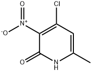 4-CHLORO-6-METHYL-3-NITROPYRIDIN-2(1H)-ONE, 95835-64-6, 结构式