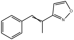 3-(1-phenylprop-1-en-2-yl)isoxazole Structure