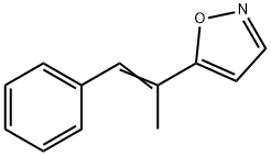 5-(1-phenylprop-1-en-2-yl)isoxazole Struktur