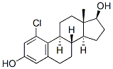1-chloroestradiol Structure