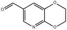 2,3-ジヒドロ-[1,4]ジオキシノ[2,3-B]ピリジン-7-カルバルデヒド 化学構造式