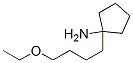 Cyclopentanamine, 1-(4-ethoxybutyl)- (9CI) Structure