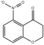 5-NITRO-4-CHROMANONE Structure