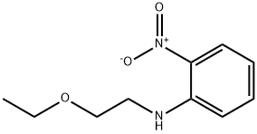 (2-ETHOXY-ETHYL)-(2-NITRO-PHENYL)-AMINE Structure