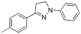 4,5-Dihydro-3-(4-methylphenyl)-1-phenyl-1H-pyrazole Structure