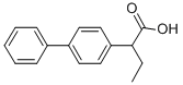 联苯丁酸, 959-10-4, 结构式