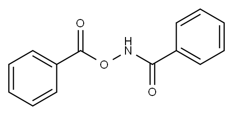 N-(benzoyloxy)benzamide Structure