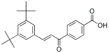 3,5-di-tert-butylchalcone 4'-carboxylic acid Struktur