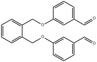 1,2-Bis(3-formylphenoxy)xylene 结构式