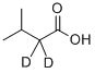 3-甲基丁酸-2,2-D2 结构式