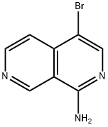 4-溴-2,7-萘啶-1-胺, 959558-28-2, 结构式