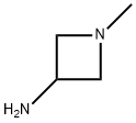 1-メチルアゼチジン-3-アミン 化学構造式