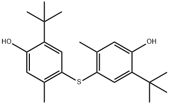 4,4'-チオビス(6-tert-ブチル-m-クレゾール) 化学構造式