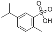 p-シメン-2-スルホン酸 化学構造式