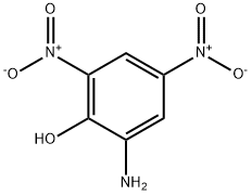 ピクラミン酸 (約25% 水湿潤品) 化学構造式