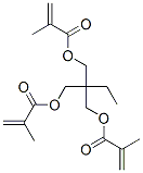 1,3-Propanediol, 2-ethyl-2-hydroxymethyl-, trimethacrylate Structure