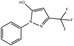 2-Phenyl-5-trifluoromethyl-2H-pyrazol-3-ol Structure