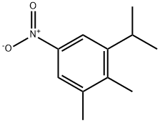 1,2-Dimethyl-3-(1-Methylethyl)-5-Nitrobenzene Structure
