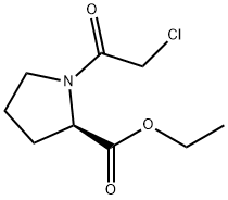 1-(CHLOROACETYL)-D-PROLINE ETHYL ESTER Struktur
