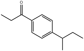 1-(4-SEC-ブチルフェニル)プロパン-1-オン 化学構造式