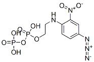 N-(4-azido-2-nitrophenyl)-2-aminoethyl diphosphate Structure